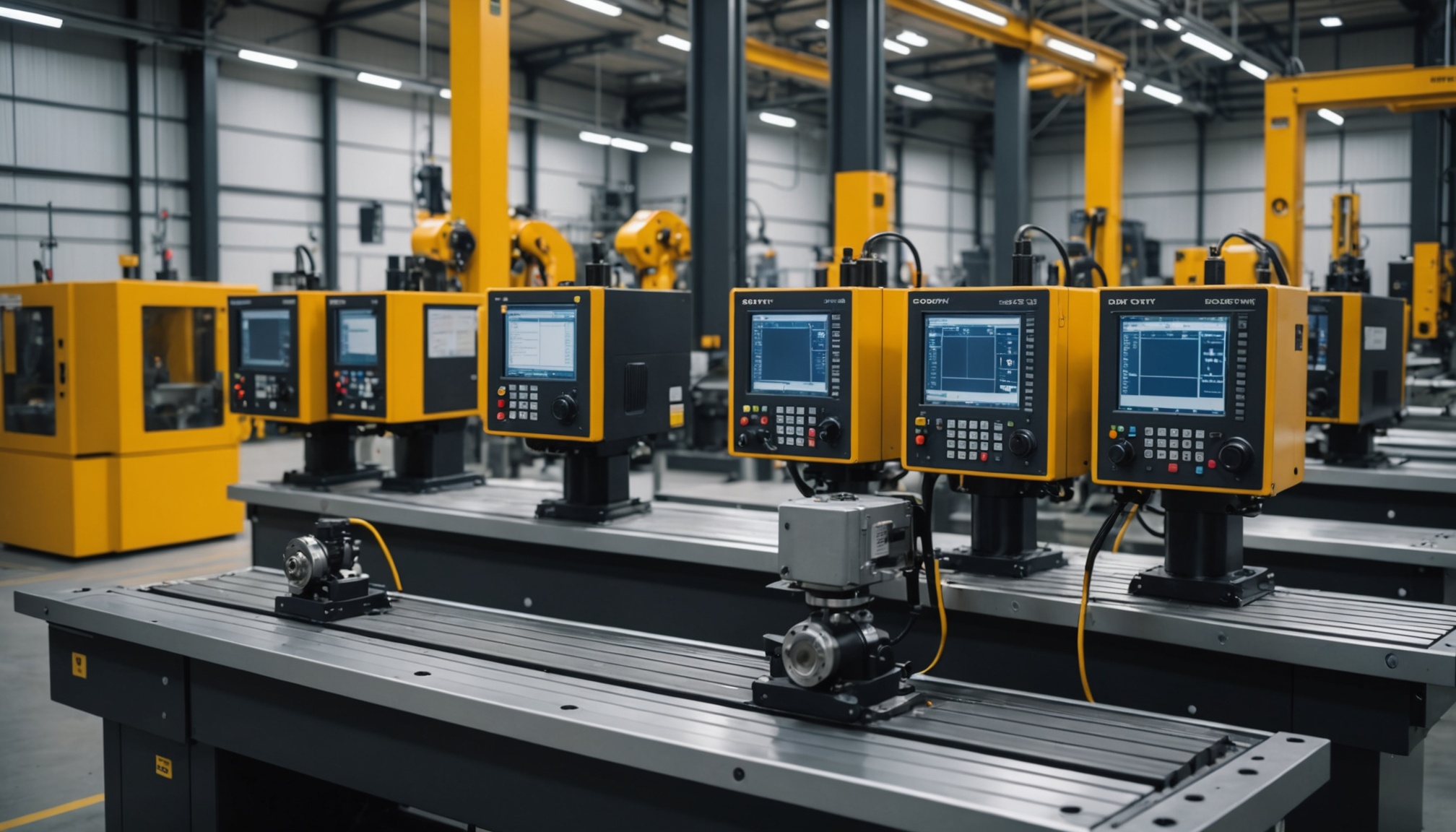 EdgeRun AI industrial manufacturing facility with predictive maintenance sensors