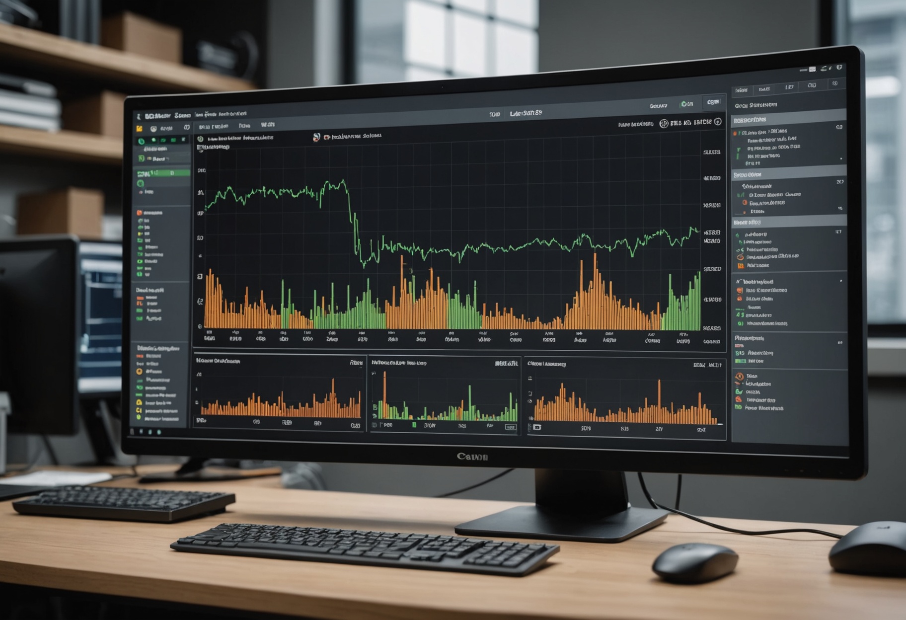 Remaining useful life estimation chart